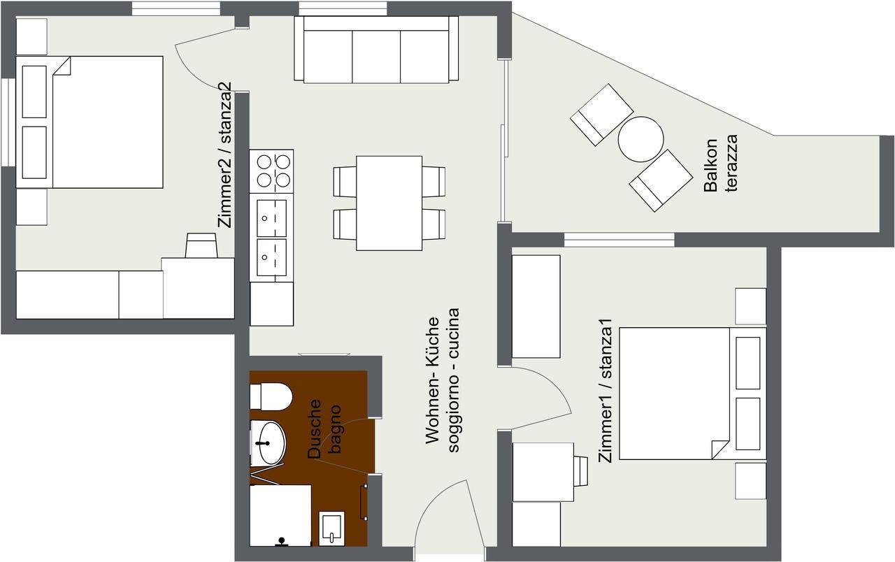 Apartments Bachmann San Candido Dış mekan fotoğraf